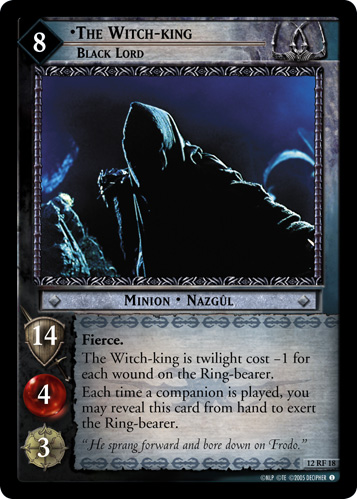 The Witch-king, Black Lord (F)